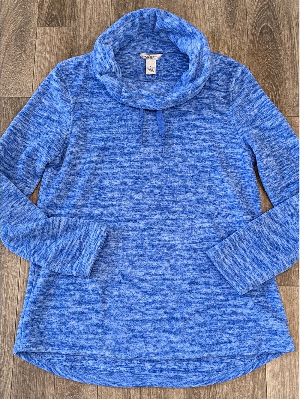 Bass Women's Blue Pullover Hoodie Sweatshirt Size L